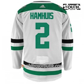 Barn Ishockey Dallas Stars Tröja DAN HAMHUIS 2 Adidas Vit Authentic